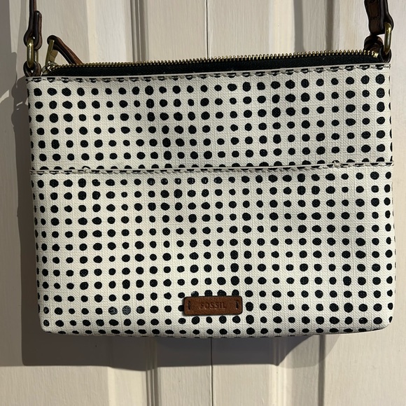 Fossil Handbags - Fossil Polka Dot Crossbody